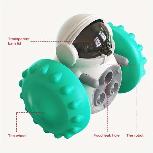 Dog Treat Puzzle Feeder Toy - Mental Stimulation & Slow Feed Interactive Game