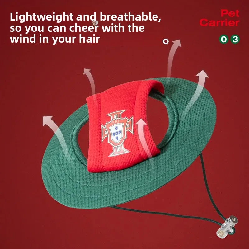 Portugal National Football Team Dog Bandana Cotton Washable Pet Scarf Triangular Bib for Dogs Cats Puppies