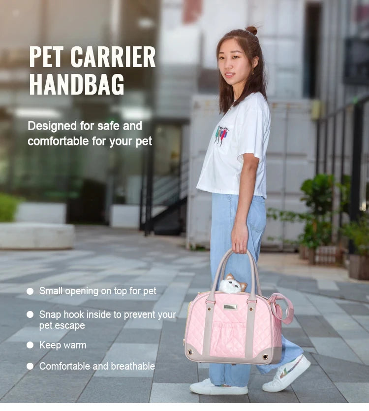 Fashion Pet Carrier Handbag Out of Portable Bag Space Cabin Hug Cat Dog Artifacts Out Bag Backpack Pet Box Cage TLX6971
