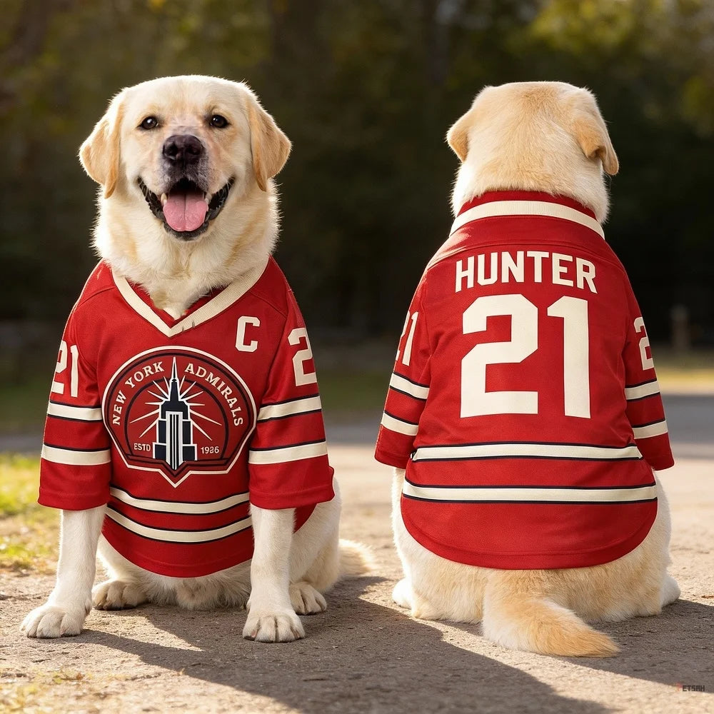 Hollander #24 Pet Jersey 🏒🐶🔥
