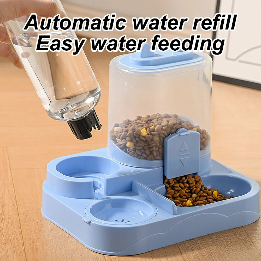 2-in-1 Automatic Pet Feeder 🐶🐱💧
