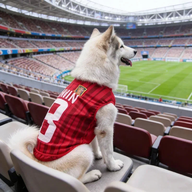 Soccer Pet Mesh Jersey 🐶⚽👕