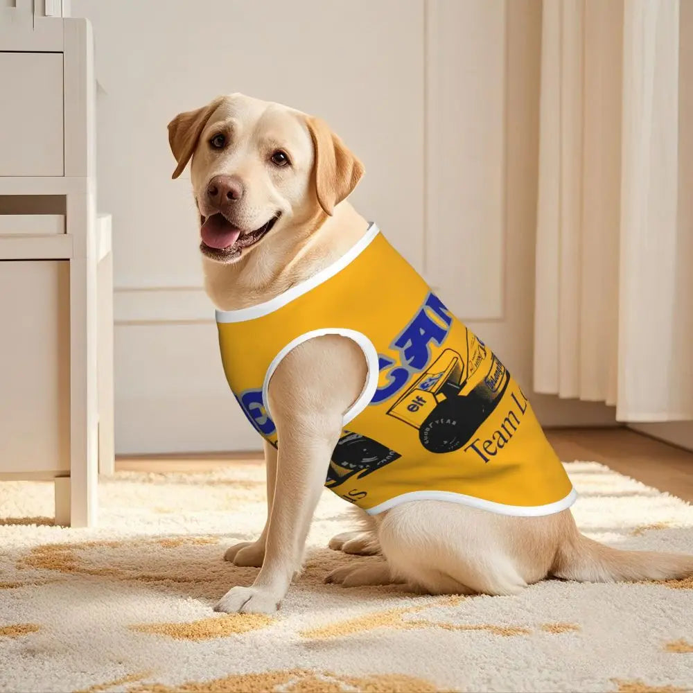 Personalized Camel Trophy Dogs Clothes Breathable Soft Pet Vests Large Dog Jacket Pet Accessories