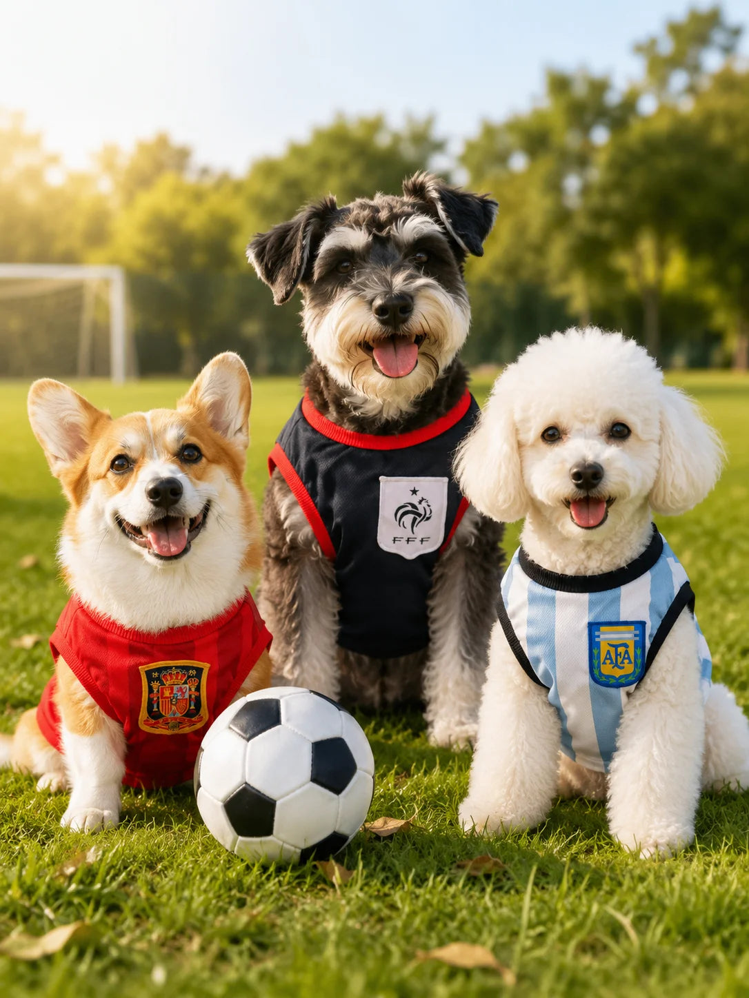 Breathable Mesh Dog Sports Jersey, Lightweight Pet Football Shirt for Small & Medium Dogs, Summer Puppy Vest Clothing for Teddy,