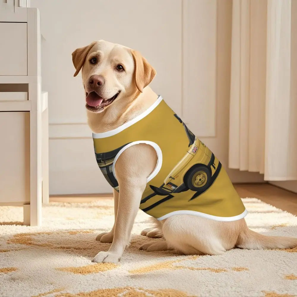 Personalized Camel Trophy Dogs Clothes Breathable Soft Pet Vests Large Dog Jacket Pet Accessories