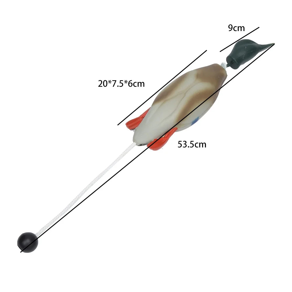 Duck Bumper Toy for Hunting Dogs, Mallard Bird Dummy for Waterfowl Retrieval Training