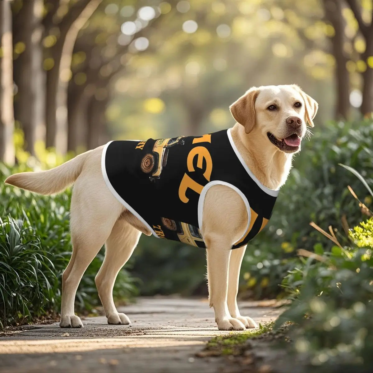 Personalized Camel Trophy Dogs Clothes Breathable Soft Pet Vests Large Dog Jacket Pet Accessories