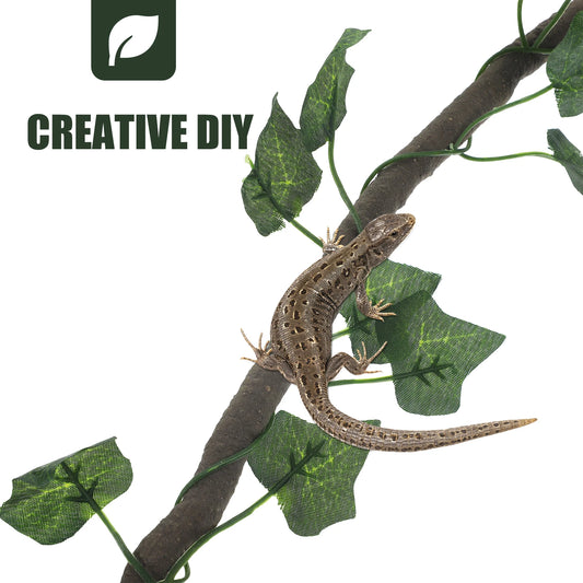 Rattan Vines for Reptile Jungle Vines Strip Decor Aquarium Terrarium Lizard Chameleon Snake Frogs Geckos