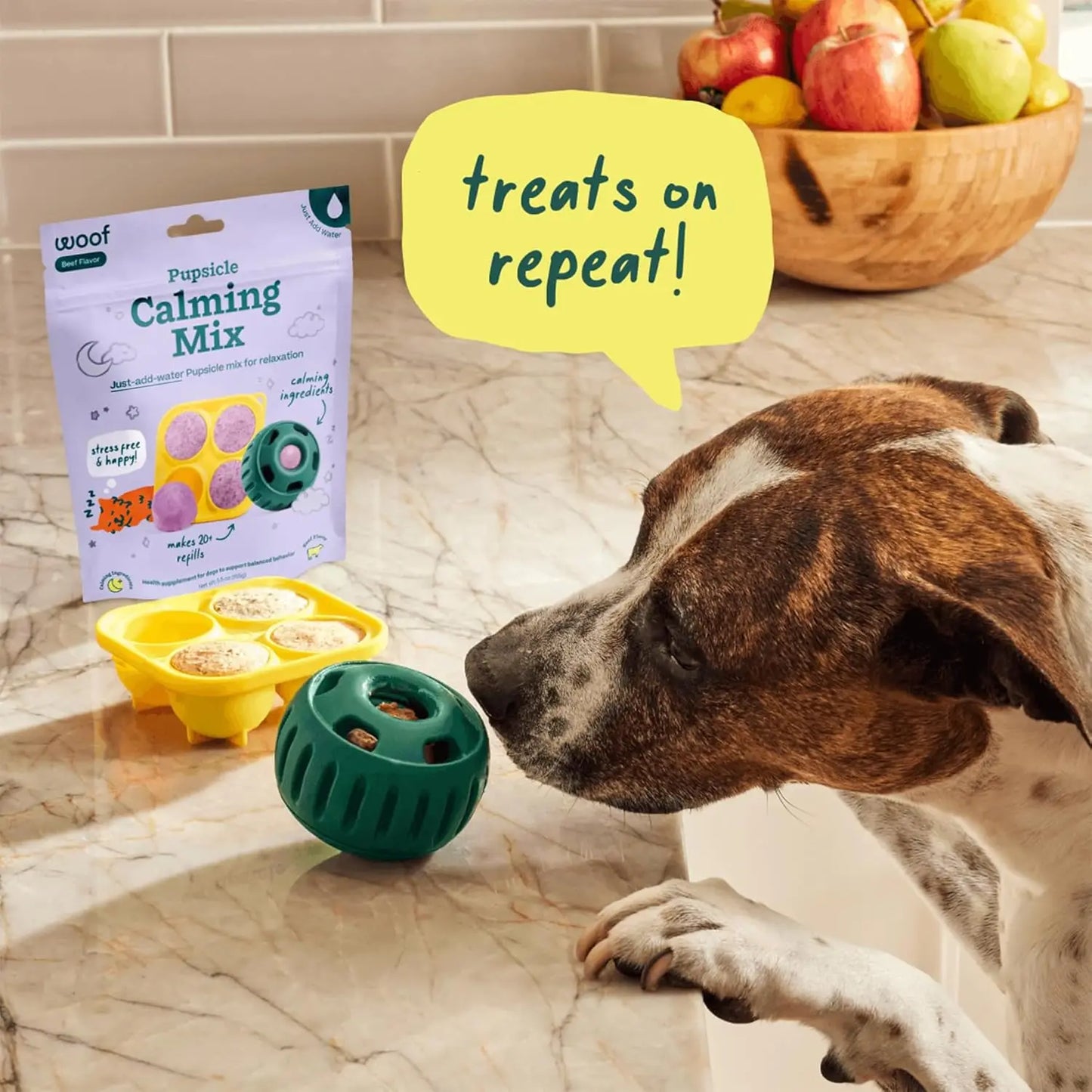 DIY Dog Pupsicle Mix - Healthy, Calming Treats - Easy to Make