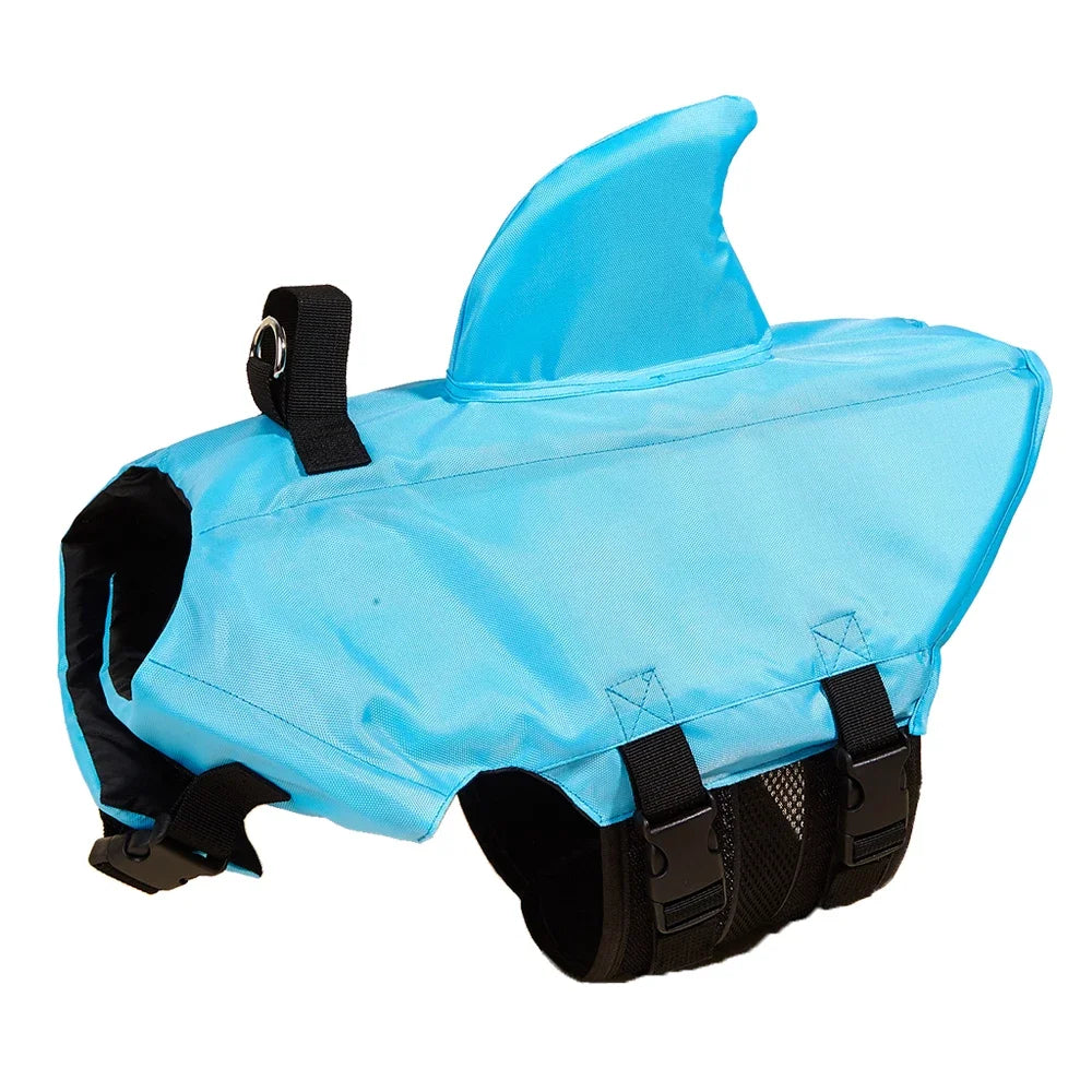Shark Fin Dog Life Jacket 🦈🐶🦺