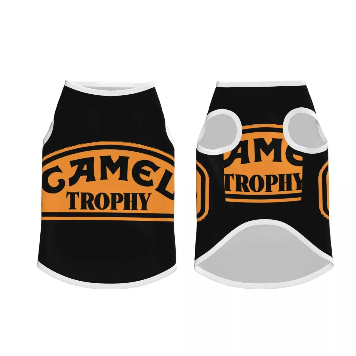 Personalized Camel Trophy Dogs Clothes Breathable Soft Pet Vests Large Dog Jacket Pet Accessories
