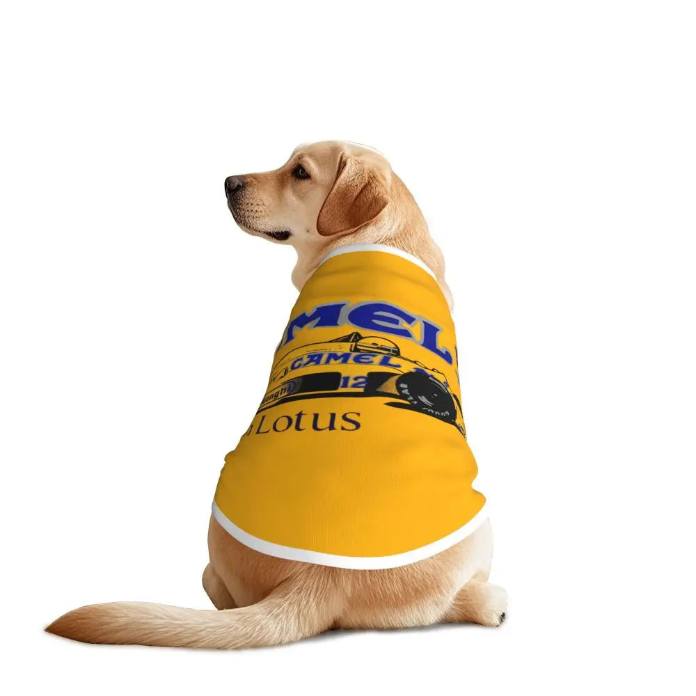 Personalized Camel Trophy Dogs Clothes Breathable Soft Pet Vests Large Dog Jacket Pet Accessories