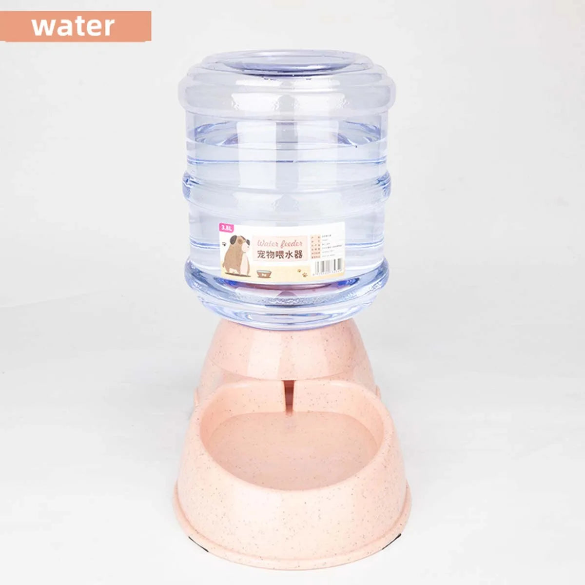 Automatic Pet Feeder 3.8L Large Capacity Pet Feeder and Water Dispenser Plastic Water Bottle Pet Supplies Bowl For Cats And Dogs