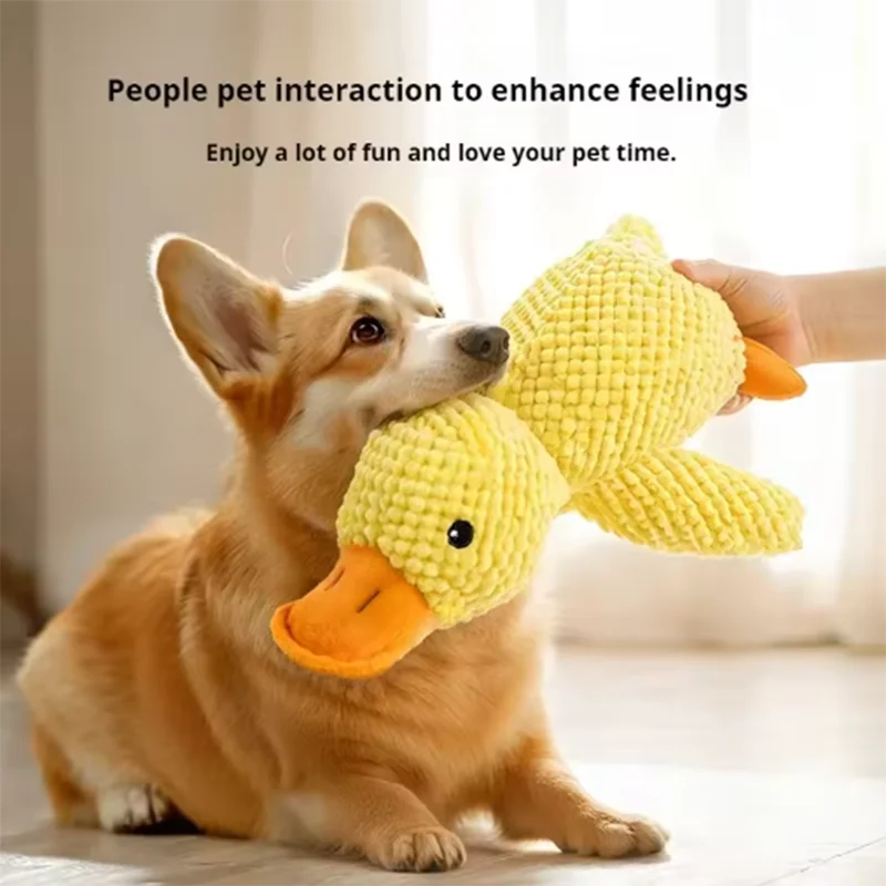 Stomping Duck Dog Toy 🦆🐶✨