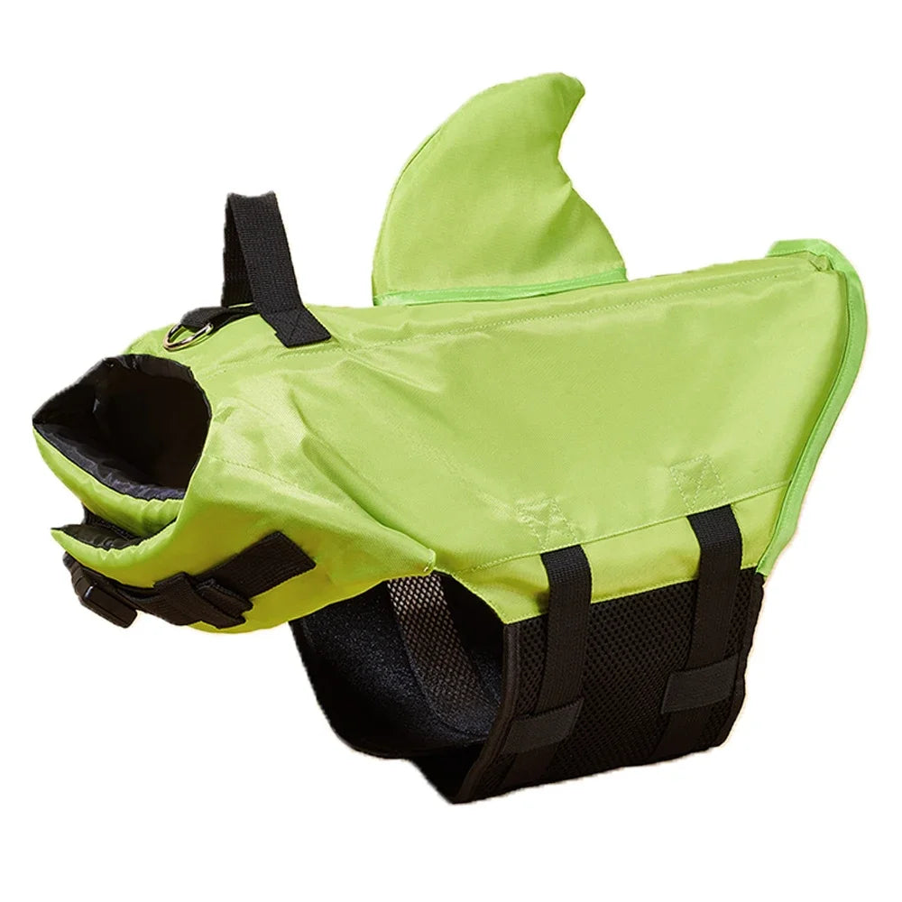 Shark Fin Dog Life Jacket 🦈🐶🦺