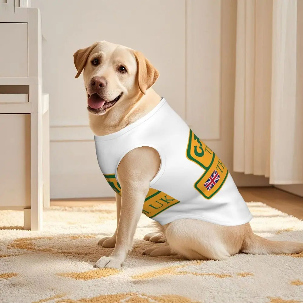 Personalized Camel Trophy Dogs Clothes Breathable Soft Pet Vests Large Dog Jacket Pet Accessories
