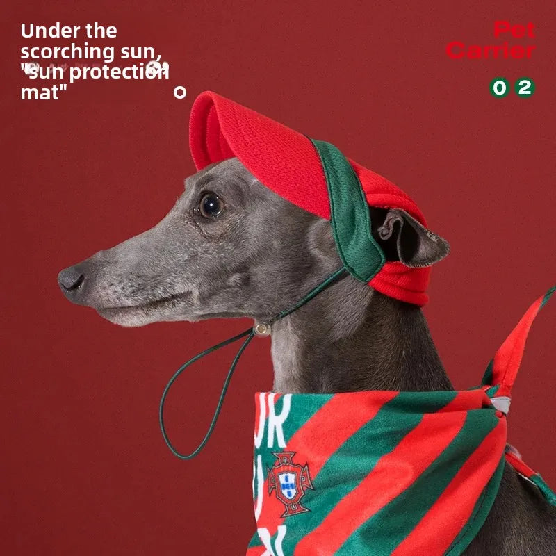 Portugal National Football Team Dog Bandana Cotton Washable Pet Scarf Triangular Bib for Dogs Cats Puppies