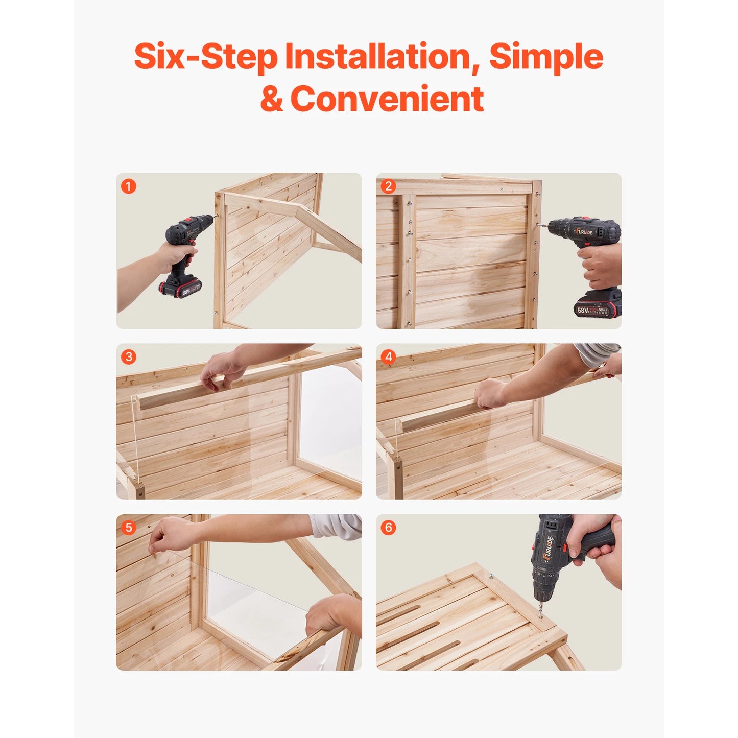 Wooden Hamster Cage 270° Viewing Hamster Habitat Hamster Cage with Openable Top Ventilated Animal Cage for Gerbils Mice