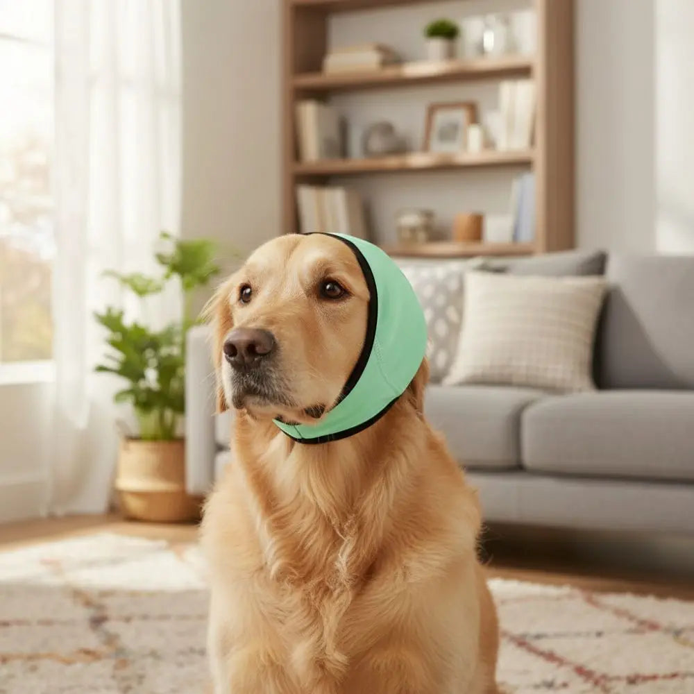 Noise Reduction Dog Ear Covers Anti-Noise Hearing Protection Pet Ear Muffs Adjustable Soft Warm Dog Calming Earmuff