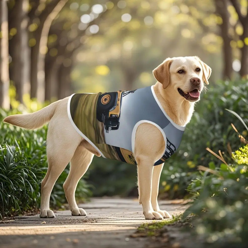 Personalized Camel Trophy Dogs Clothes Breathable Soft Pet Vests Large Dog Jacket Pet Accessories