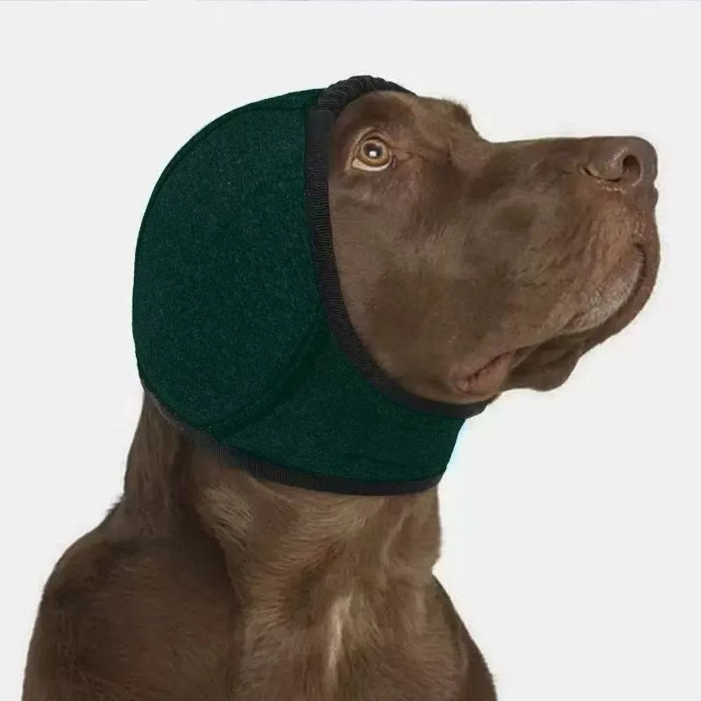 Noise Reduction Dog Ear Covers Anti-Noise Hearing Protection Pet Ear Muffs Adjustable Soft Warm Dog Calming Earmuff