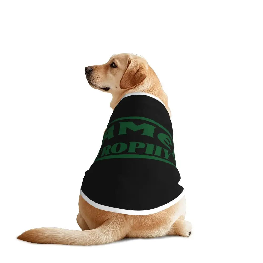 Personalized Camel Trophy Dogs Clothes Breathable Soft Pet Vests Large Dog Jacket Pet Accessories