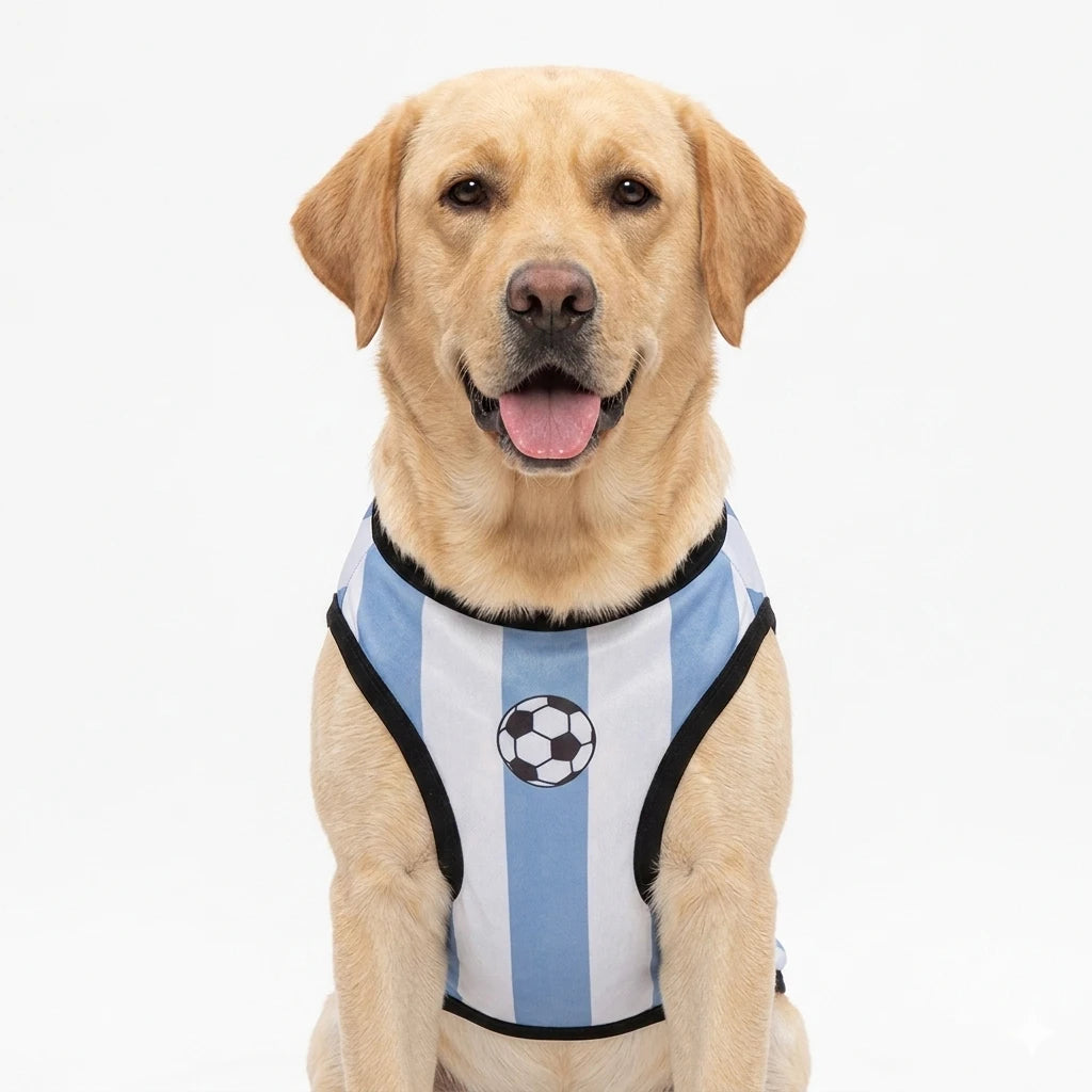 New Dog Soccer Jersey Breathable Summer Pet Clothes Quick-Dry Sleeveless Football Shirt Vest for Small Medium Large Dogs