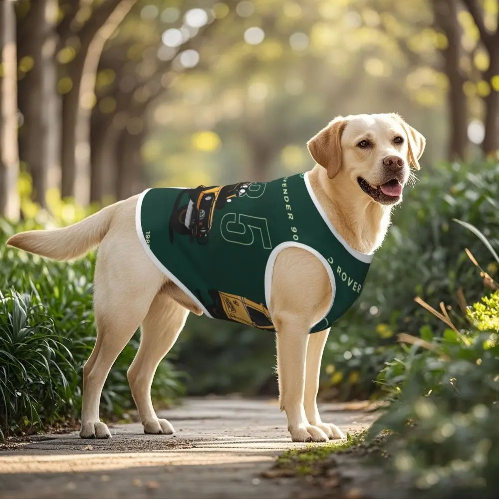 Personalized Camel Trophy Dogs Clothes Breathable Soft Pet Vests Large Dog Jacket Pet Accessories