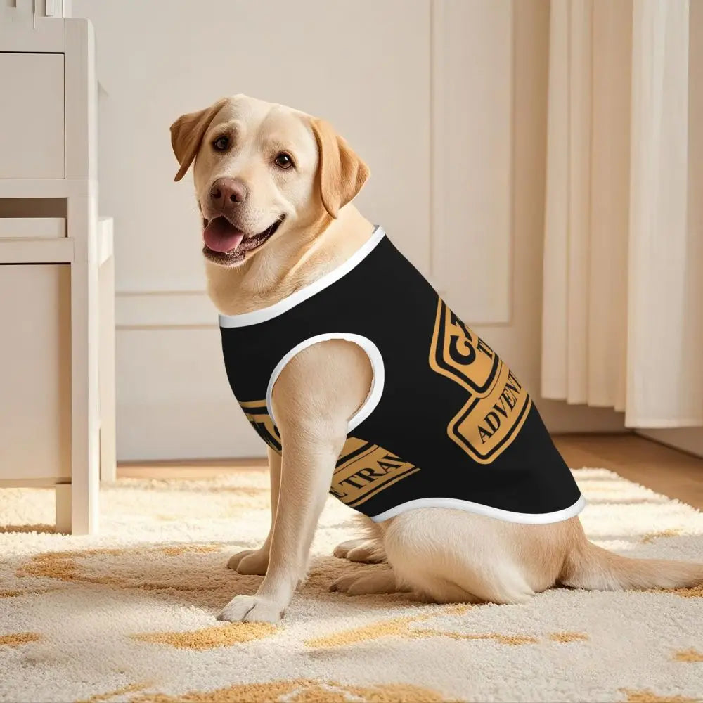 Personalized Camel Trophy Dogs Clothes Breathable Soft Pet Vests Large Dog Jacket Pet Accessories