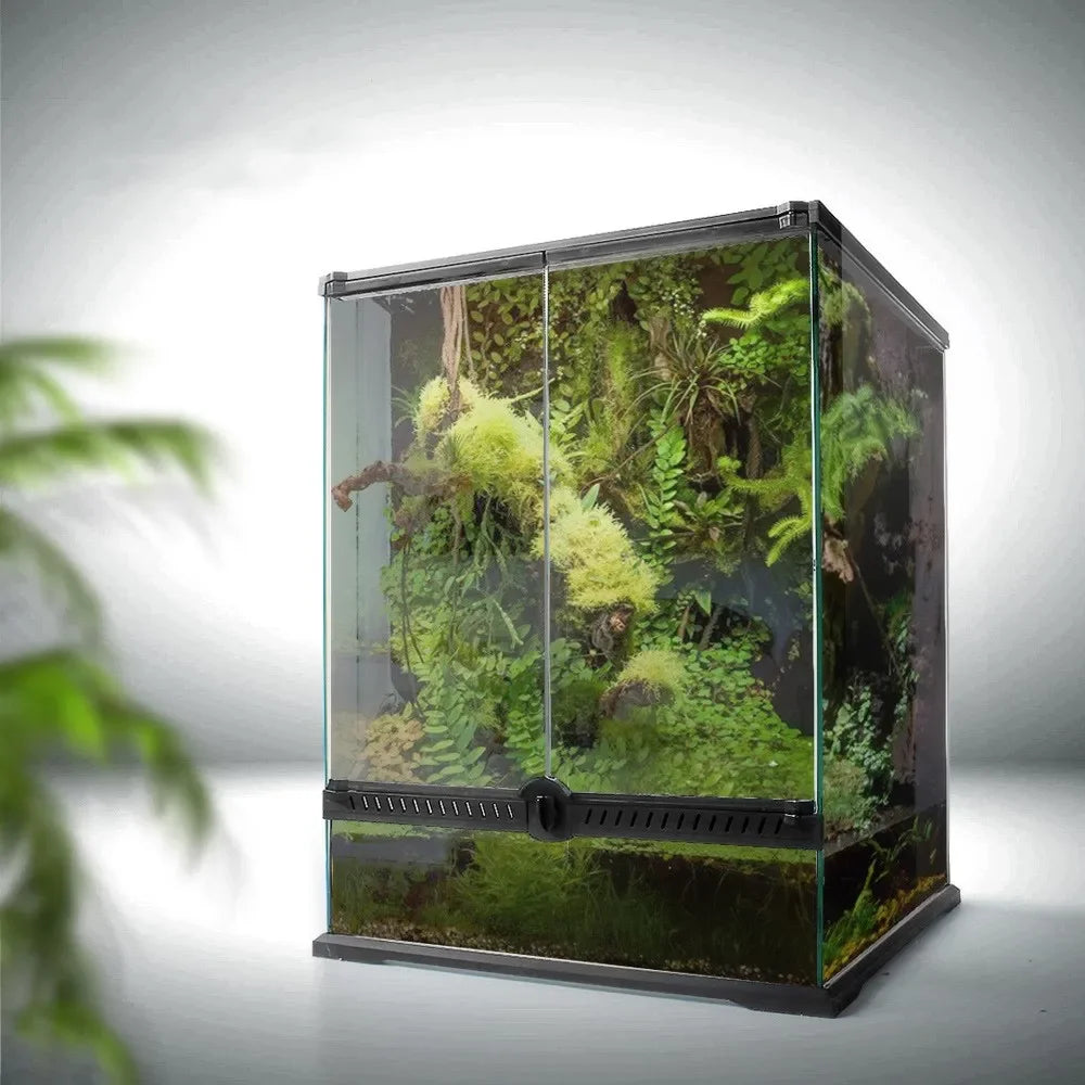 Reptile Terrarium  Rainforest  Reptile Tank Breeding Cage  for Reptile Terrarium Accessories