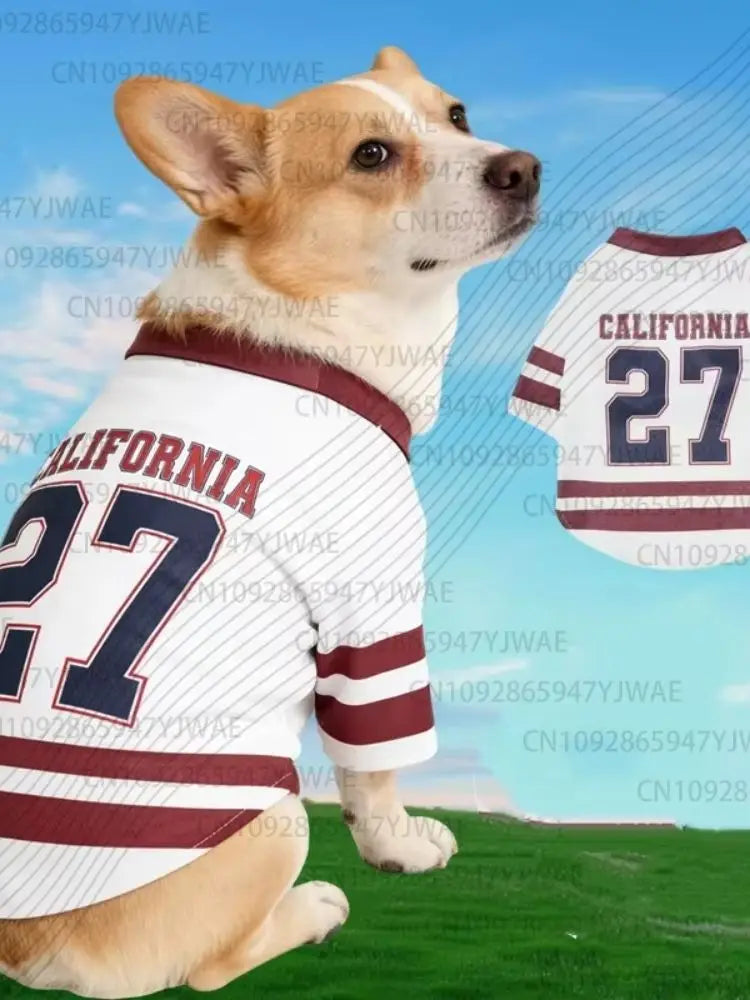 2026 Ronaldo 7  Mesh Dog Clothes Schnauzer Teddy Sport, Large Dog Jersey Basketball Clothing, Puppy T-Shirts, Pet Cat Shirts