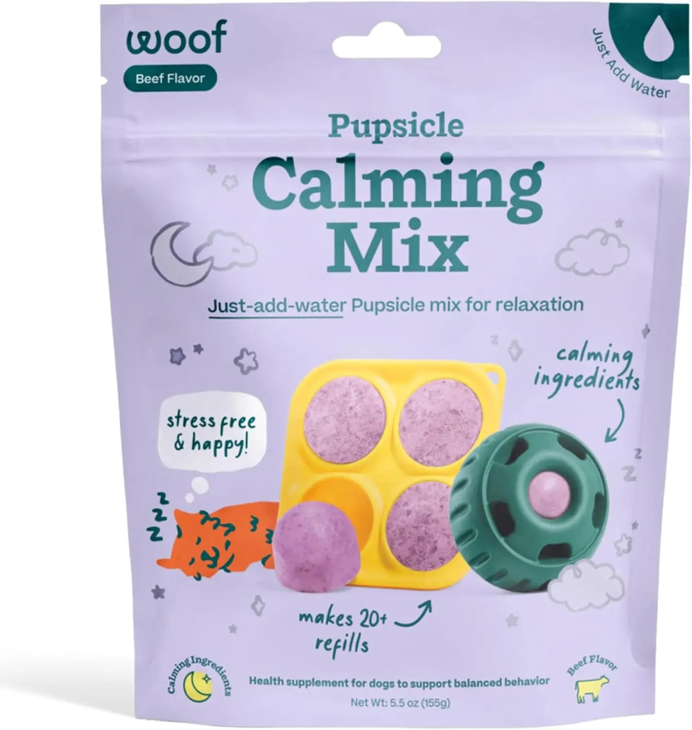 DIY Dog Pupsicle Mix - Healthy, Calming Treats - Easy to Make