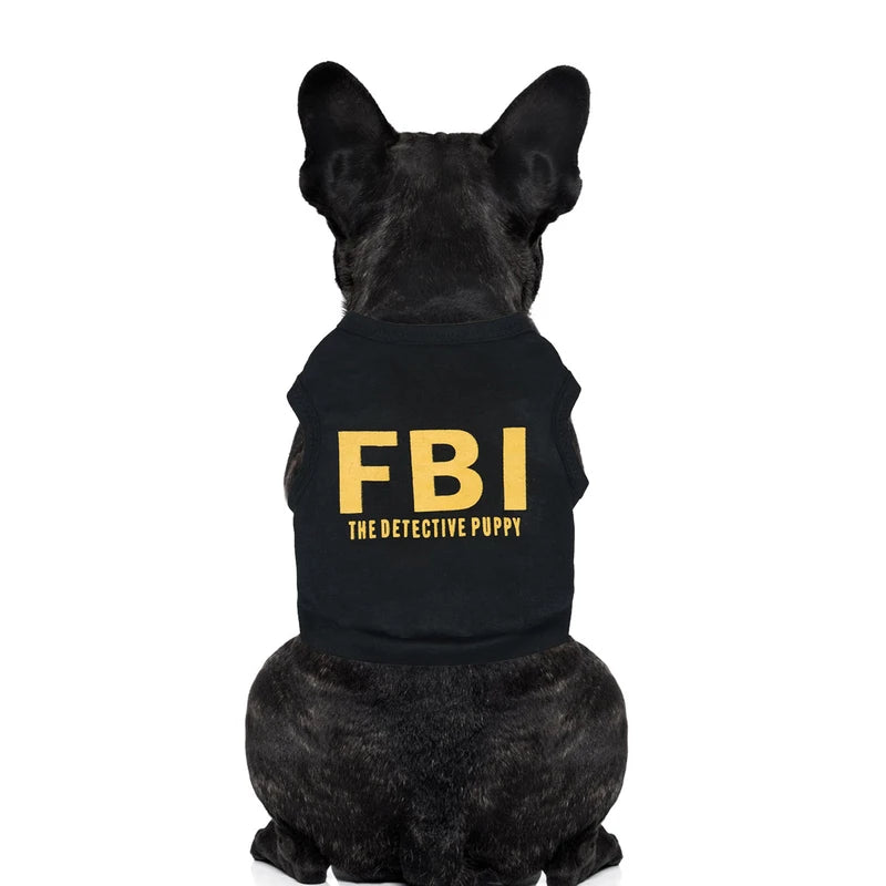 FBI Camouflage Dog Vest 🐶🕶️👕